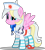 Size: 2713x3000 | Tagged: safe, artist:applec1234, artist:cyberapple456, imported from derpibooru, oc, oc only, oc:skylight ribbons, pegasus, pony, clothes, cosplay, costume, female, happy, hat, looking at you, nurse, nurse outfit, ribbon, show accurate, simple background, socks, solo, striped socks, transparent background, uniform, vector