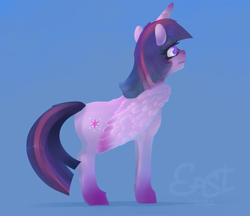 Size: 2000x1725 | Tagged: safe, artist:easthoku, imported from derpibooru, twilight sparkle, alicorn, pony, female, simple background, solo, twilight sparkle (alicorn)