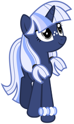 Size: 3815x6338 | Tagged: safe, artist:estories, imported from derpibooru, oc, oc only, oc:silverlay, original species, pony, unicorn, absurd resolution, female, freckles, mare, smiling, solo, umbra pony, vector