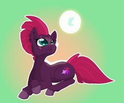 Size: 3000x2500 | Tagged: safe, artist:chedx, imported from derpibooru, fizzlepop berrytwist, tempest shadow, pony, unicorn, broken horn, colored pupils, cute, ear fluff, eye scar, female, horn, looking at something, mare, prone, scar, solo, tempestbetes, unshorn fetlocks