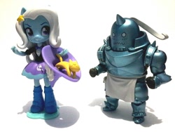 Size: 640x480 | Tagged: safe, imported from derpibooru, cat, equestria girls, alphonse elric, doll, equestria girls minis, fullmetal alchemist, nendoroid, toy