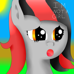 Size: 1280x1280 | Tagged: safe, artist:jimmy draws, imported from derpibooru, oc, oc only, oc:marilyn red, pony, cute, female, filly, foal