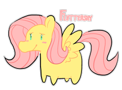 Size: 1024x754 | Tagged: safe, artist:snowolive, imported from derpibooru, fluttershy, pegasus, pony, blushing, chibi, female, mare, simple background, smiling, solo, spread wings, transparent background, wings