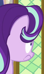Size: 750x1254 | Tagged: safe, imported from derpibooru, screencap, starlight glimmer, pony, unicorn, the crystalling, cropped, cute, faic, female, glimmerbetes, mare, scared, solo