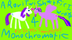 Size: 1278x712 | Tagged: safe, artist:super trampoline, imported from derpibooru, rarity, twilight sparkle, alicorn, 1000 hours in ms paint, author:super trampoline, cover art, duo, fanfic, fanfic art, fanfic cover, female, fimfiction, fimfiction.net link, lesbian, rarilight, shipping, text, twilight sparkle (alicorn)