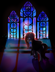 Size: 2000x2615 | Tagged: safe, artist:aquagalaxy, imported from derpibooru, oc, oc only, pony, shadow, solo, window