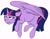 Size: 2127x1653 | Tagged: safe, artist:acesential, deleted from derpibooru, imported from derpibooru, twilight sparkle, twilight sparkle (alicorn), alicorn, pony, female, floppy ears, lidded eyes, mare, solo, twilight is not amused, twilight sparkle is not amused, unamused
