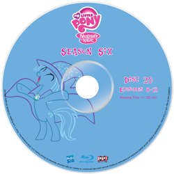 Size: 2339x2339 | Tagged: safe, artist:pixelgrip94, imported from derpibooru, trixie, pony, season 6, blu-ray, fake, fake blu-ray set, simple background, transparent background