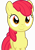 Size: 4499x6421 | Tagged: safe, artist:dashiesparkle, artist:dashiesparkle edit, edit, editor:slayerbvc, imported from derpibooru, vector edit, apple bloom, earth pony, pony, absurd resolution, accessory-less edit, female, filly, missing accessory, simple background, solo, transparent background, vector