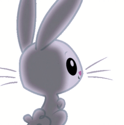 Size: 510x512 | Tagged: safe, edit, edited screencap, imported from derpibooru, screencap, angel bunny, scare master, angel is a bunny bastard, animated, background removed, evil, evil grin, grin, male, plotting, scheming, simple background, smiling, solo, transparent background
