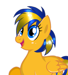 Size: 2233x2449 | Tagged: safe, artist:doraeartdreams-aspy, imported from derpibooru, oc, oc only, oc:flare spark, pegasus, pony, simple background, solo, transparent background