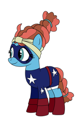 Size: 1795x2677 | Tagged: safe, artist:eagc7, imported from derpibooru, meadowbrook, pony, clothes, commission, costume, dc comics, female, mare, shoes, simple background, solo, stargirl, transparent background