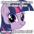 Size: 600x600 | Tagged: safe, imported from derpibooru, twilight sparkle, pony, caption, faic, female, image macro, simple background, smiling, smirk, solo, text, the ride never ends, twiface, white background, wrong neighborhood