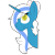 Size: 894x894 | Tagged: safe, artist:wildcarddraws, imported from derpibooru, oc, oc:fleurbelle, alicorn, pony, adorabelle, alicorn oc, bow, cute, female, hair bow, mare, ocbetes, wingding eyes, yellow eyes