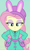Size: 566x948 | Tagged: safe, imported from derpibooru, screencap, fluttershy, equestria girls, equestria girls series, holidays unwrapped, spoiler:eqg series (season 2), blizzard or bust, bunny ears, clothes, cropped, female, jacket, lidded eyes, mittens, raised eyebrows, solo, winter hat, winter outfit