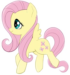 Size: 1125x1200 | Tagged: safe, artist:sleepykoinu, imported from derpibooru, fluttershy, pegasus, pony, cute, female, mare, profile, shyabetes, simple background, solo, white background