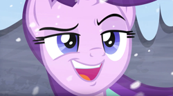 Size: 939x523 | Tagged: safe, imported from derpibooru, screencap, starlight glimmer, pony, the ending of the end, close-up, fight, photo, put it on my tab, smug, smuglight glimmer