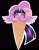 Size: 790x1011 | Tagged: safe, artist:sweetpea-and-friends, imported from derpibooru, twilight sparkle, alicorn, pony, cute, eyes closed, female, floppy ears, food, ice cream, solo, sticker, tongue out, twiabetes, twilight sparkle (alicorn)
