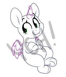 Size: 467x541 | Tagged: safe, artist:kellythedrawinguni, imported from derpibooru, oc, oc only, pony, chibi, commission, cute, solo, your character here