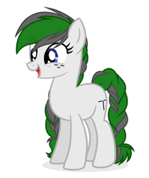 Size: 1057x1267 | Tagged: safe, artist:rioshi, artist:starshade, imported from derpibooru, oc, oc only, oc:crosshair, earth pony, pony, female, mare, simple background, solo, white background