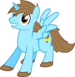 Size: 884x904 | Tagged: safe, artist:koolfrood, imported from derpibooru, oc, oc only, oc:ian denney, alicorn, pony, alicorn oc, base used, male, simple background, solo, stallion, transparent background, unshorn fetlocks, vector