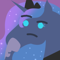 Size: 240x240 | Tagged: safe, artist:conphettey, imported from derpibooru, princess luna, alicorn, pony, emoji, female, hoers, hooves, jewelry, mare, reaction image, simple background, solo, thinking, thinking emoji, tiara