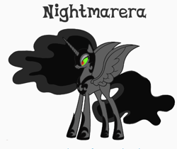 Size: 580x487 | Tagged: safe, deleted from derpibooru, imported from derpibooru, king sombra, nightmare moon, alicorn, pony, fusion, recolor, solo