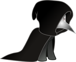 Size: 983x812 | Tagged: safe, artist:radiationalpha, imported from derpibooru, pony, anti-villain, male, plague doctor, plague doctor mask, ponified, scp, scp-049, simple background, solo, transparent background