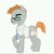 Size: 480x480 | Tagged: artist needed, safe, derpibooru exclusive, imported from derpibooru, oc, oc only, oc:skyson, earth pony, pony, clothes, glasses, male, necktie, profile, shirt, simple background, solo, stallion, white background