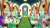 Size: 1920x1080 | Tagged: safe, imported from derpibooru, screencap, amethyst star, ballet jubilee, dawnlighter, derpy hooves, goldy wings, green sprout, loganberry, midnight snack (character), peppe ronnie, rainberry, rainbow stars, roseluck, silver script, sparkler, star bright, tender brush, winter lotus, earth pony, pegasus, pony, unicorn, the last problem, colt, female, filly, friendship express, friendship student, male, mare, midnight snack (g4), siblings, sisters, sitting, stallion, train