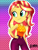 Size: 1536x2048 | Tagged: safe, artist:artmlpk, imported from derpibooru, sunset shimmer, equestria girls, equestria girls series, let it rain, spoiler:eqg series (season 2), cute, fanart, female, geode of empathy, hand on hip, hands on hip, looking back, magical geodes, shimmerbetes, solo