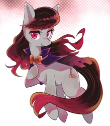 Size: 836x955 | Tagged: safe, artist:yuki-zakuro, artist:yukina-namagaki, imported from derpibooru, octavia melody, earth pony, pony, vampire, cape, cloak, clothes, fangs, female, looking at you, mare, solo
