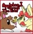 Size: 600x625 | Tagged: safe, artist:ch0c0butt, artist:northernlightsone, imported from derpibooru, flam, winona, oc, dog, pony, unicorn, female, honey i shrunk the kids, male, micro, movie poster, offspring, parent:applejack, parent:flam, parents:flamjack, parody, sweat, tongue out, unshorn fetlocks