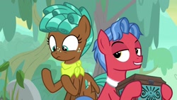 Size: 1920x1080 | Tagged: safe, imported from derpibooru, screencap, biscuit, spur, pony, growing up is hard to do, box
