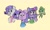 Size: 2048x1234 | Tagged: safe, artist:kylesmeallie, imported from derpibooru, rarity, spike, starlight glimmer, twilight sparkle, pony, unicorn, clothes, glasses, the good place