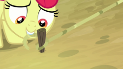 Size: 1920x1080 | Tagged: safe, imported from derpibooru, screencap, apple bloom, pony, going to seed, female, rope, solo