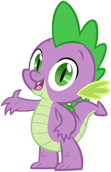 Size: 3908x6018 | Tagged: safe, artist:andoanimalia, imported from derpibooru, spike, dragon, absurd resolution, cute, looking at you, male, open mouth, simple background, solo, spikabetes, transparent background, vector