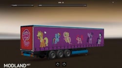 Size: 600x337 | Tagged: source needed, useless source url, safe, imported from derpibooru, applejack, fluttershy, pinkie pie, rainbow dash, rarity, twilight sparkle, alicorn, earth pony, pegasus, pony, unicorn, euro truck simulator 2, mane six, twilight sparkle (alicorn)