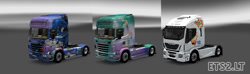 Size: 1000x296 | Tagged: source needed, useless source url, safe, imported from derpibooru, princess celestia, princess luna, alicorn, pony, euro truck simulator 2, female, iveco, iveco stralis hi-way, mare, scania, scania r-series, truck, video game