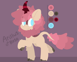 Size: 2800x2263 | Tagged: safe, artist:moonydusk, imported from derpibooru, oc, oc:arillus rose, kirin, male, reference sheet, stallion