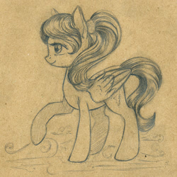 Size: 1200x1201 | Tagged: safe, artist:maytee, imported from derpibooru, oc, pegasus, pony, solo