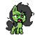 Size: 288x288 | Tagged: safe, artist:bitassembly, imported from derpibooru, oc, oc only, oc:filly anon, earth pony, pony, my little pony: pony life, chibi, disgusted, female, filly, freckles, g4.5, pixel art, simple background, solo, sprite, transparent background