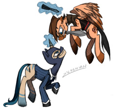 Size: 1063x974 | Tagged: safe, artist:zilkenian, imported from derpibooru, pony, knife, kukri, ponified, sniper, spy, team fortress 2