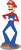 Size: 3259x7688 | Tagged: safe, artist:atomicmillennial, imported from derpibooru, equestria girls, barely eqg related, crossover, equestria girls-ified, male, mario, simple background, solo, super mario bros., transparent background