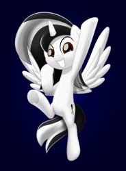 Size: 800x1086 | Tagged: safe, artist:jhayarr23, imported from derpibooru, oc, oc only, alicorn, pony, bipedal, female, looking at you, mare, movie accurate, solo, standing, standing on one leg