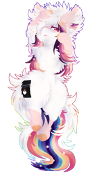 Size: 810x1380 | Tagged: safe, artist:vanillaswirl6, imported from derpibooru, oc, oc only, oc:ayaka, earth pony, pony, art trade, female, fluffy, hair over one eye, lying down, ponified, simple background, solo, species swap, stars, transparent background