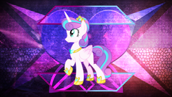 Size: 3840x2160 | Tagged: safe, artist:anhel032015, artist:laszlvfx, edit, imported from derpibooru, princess flurry heart, pony, female, older, older flurry heart, solo, wallpaper, wallpaper edit