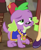 Size: 205x250 | Tagged: safe, imported from derpibooru, screencap, spike, spike the regular dog, dog, equestria girls, movie magic, spoiler:eqg specials, clothes, costume, cropped, cute, india movie set, smug, solo focus, spikabetes