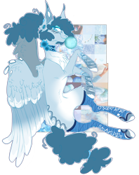 Size: 5539x7000 | Tagged: safe, artist:holoriot, imported from derpibooru, oc, oc only, pegasus, pony, absurd resolution, bubblegum, female, food, gum, mare, solo