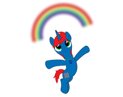 Size: 1600x1258 | Tagged: safe, artist:ry-bluepony1, imported from derpibooru, oc, oc only, oc:train track, pony, unicorn, base used, colt, foal, hippie, imagination, jewelry, male, necklace, nobody cares, peace symbol, rainbow, simple background, solo, unicorn oc, white background